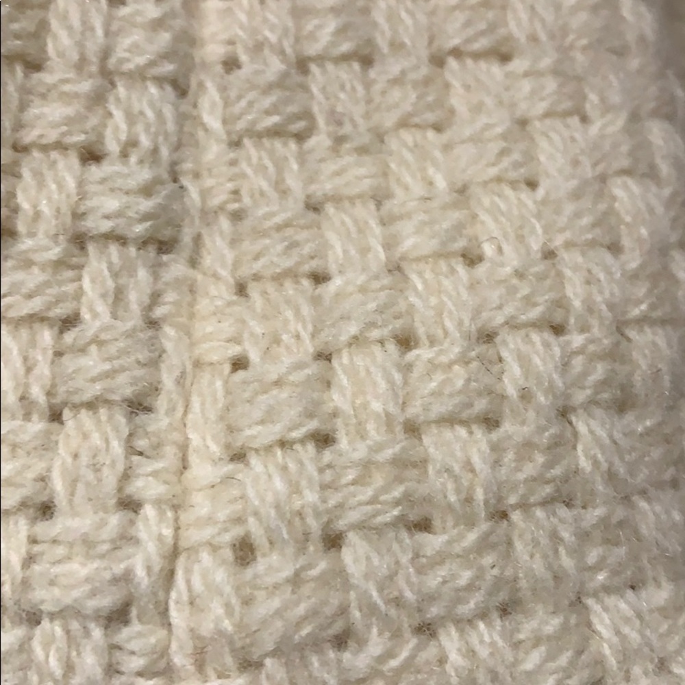 Milly ivory wool basket weave jacket - Picture 4 of 8